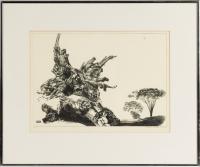 Louis Lozowick. "The Quick and the Dead" Limited Edition Signed 6/20