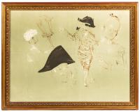 Jack Levine. Je Me Souviens de M. Watteau