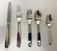 Herm&Atilde;&copy;s Puiforcat "Normandie" Place Settings for 14. Consider the World's Finest in Design and Craftsmanship. Premium, He