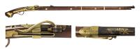 Rare, Beautiful Rifle from the Edo Period, Late 1700s, Japan.