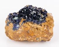 Intense Natural Blue Azurite Naturally Occurring on Host Matrix from Mineral Hill NSW
