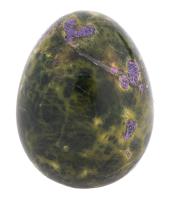 Ruby in Zoisite Egg from Tanzania