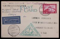 Germany Iceland Flight Zeppelin Cover