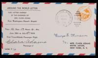 1930 Clara Adams Around The World Cover