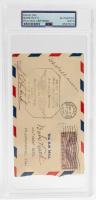 Babe Ruth: Extremely Clean, Rare, Signed First Flight Air Mail Service from Rochester, Minnesota Dated 1930 to Ruth Hims