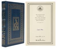 James D. Watson Autographed Limited Edition, First Edition Book "Genes, Girls, and Gamow" Easton Press with Authenticati