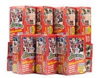 11 Boxes, The Official 1989 NFL Card Pro Set Photo & Stat Cards Series One, Each Box in Ace Condition, Factory Sealed.