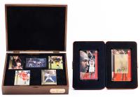 1992 Classic Four Sport Gold Draft Pick Set 1972 /9500 Featuring Shaquille O'Neal Autograph and Three Others + Michael J