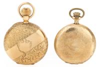 Turning Back Time: Two Pocket Watches Both Keeping Excellent Time