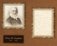 Henry Wadsworth Longfellow: Beautiful Autograph Letter Signed dated 1880