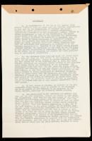 Typed Document Signed, Agreement with Ed Sullivan and Walter Samuels