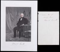 Everett, Edward: 20th US Secretary of State, Senator, House Representative and Governor of Massachusetts ALS From 1860