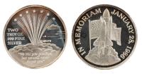 48 mm, Two Ozt .999 Silver Challenger Commemorative
