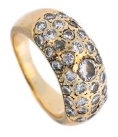 Ladies Fine, 14K Yellow Gold Diamond Ring Perfect for Every Day Wear