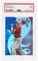 Tom Brady, Fleer E-X Rookie Card, #122 No. 726 of 1500