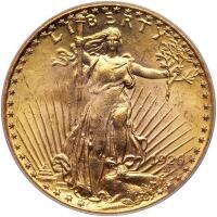 1926 $20 St. Gaudens PCGS MS63