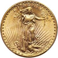 1927 $20 St. Gaudens PCGS MS63