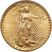 1927 $20 St. Gaudens NGC MS63
