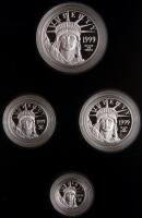 1999-W 4-Piece Set of Gem Proof American Eagle Platinum Coins