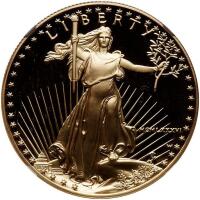 1986-W. $50.00 1 oz American Gold Eagle NGC PF70 UC