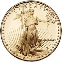1986-W. $50.00 American 1 oz Proof Gold Eagle