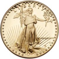 1987-W Gem Proof $25.00 1/2 oz American Gold Eagle