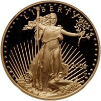 2006-W. $50.00 1 oz American Gold Eagle NGC PF70 UC