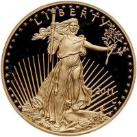 2011-W. $50.00 American Gold Eagle PCGS PF70 DC