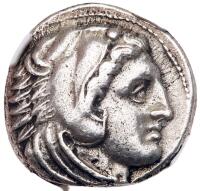 Macedonian Kingdom. Alexander III 'the Great'. Silver Tetradrachm, 336-323 BC