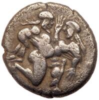 Islands off Thrace, Thasos. Fourr&Atilde;&copy;e Stater (5.01 g), ca. 480-463 BC About VF