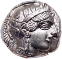 Attica, Athens. Silver Tetradrachm (17.18 g), ca. 454-404 BC