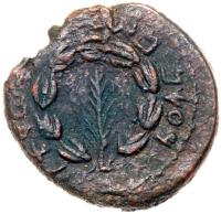 Judaea, Bar Kokhba Revolt. &Atilde;&dagger; Medium Bronze (7.78 g), 132-135 CE Choice VF