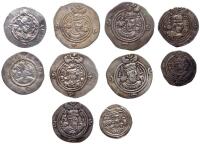 A Group Lot of Sasanian Kingdom Silver Drachms