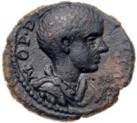 Diadumenian. &Atilde;&dagger; (6.38 g), as Caesar, AD 217-218 About EF