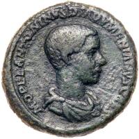Diadumenian. &Atilde;&dagger; As (11.01 g), as Caesar, AD 217-218 VF