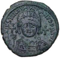 Justinian I. &Atilde;&dagger; Follis (23.19 g), 527-565 EF