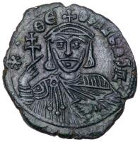 Theophilus. &Atilde;&dagger; Follis (7.74 g), 829-842 EF