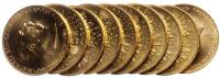 Austria. 100 Corona Lot, 1915 Choice Brilliant Unc
