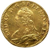 France. Louis d'or aux lunettes, 1731-BB (Strasbourg) PCGS XF