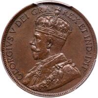 Canada. Cent, 1919 PCGS MS63 BR