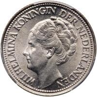 Cura&Atilde;&sect;ao. &Acirc;&frac14; Gulden, 1947 (u) PCGS MS62