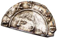 Great Britain. Kings of Wessex. Cut Half Penny, undated VF