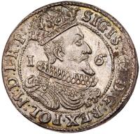 Poland: Danzig. Ort (&Acirc;&frac14; Taler), 1625 Unc