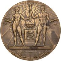 Worldwide. Netherlands. Olympic Games Amsterdam Bronze Participation Medal, 1928