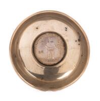 Worldwide. Silver Dish with Brunswick-Wolfenb&Atilde;&frac14;ttel 24 Mariengroschen, 1769-IAP at Base