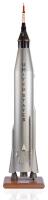 Vintage Original, Year 1960 Project Mercury Atlas D. Booster Rocket Model from Aerospace Corp Model for USAF Space Systems Divis