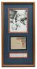 Original Piece of Mail Carried by Charles Lindbergh on a 1928 Re-Flight