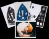 Four Photographs of Gemini Space Suit, Patches, and Helmet from Bernard Hohmann's Personal Collection