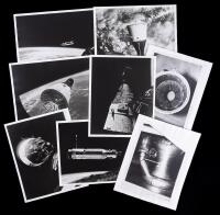15 Gemini 6 and 7 Matte Black and White Photos from Bernard Hohmann's Personal Collection