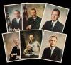 Gemini Astronauts: Six (6) Inscribed and Signed, Official Portraits, Stafford, Shepard, Bean. McDivitt, Cooper, Schweickart, All